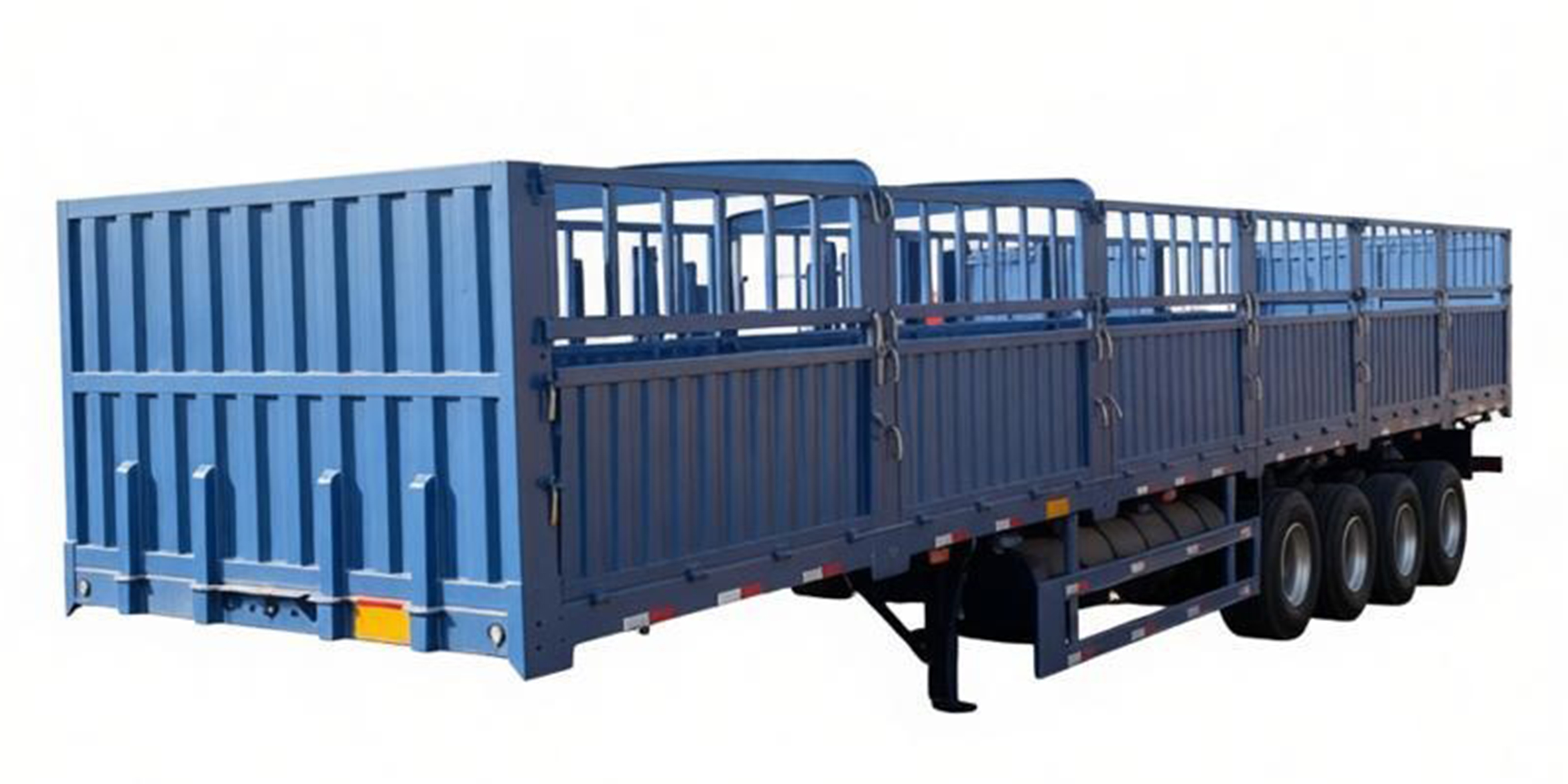 Four axles Fence Semi Trailer