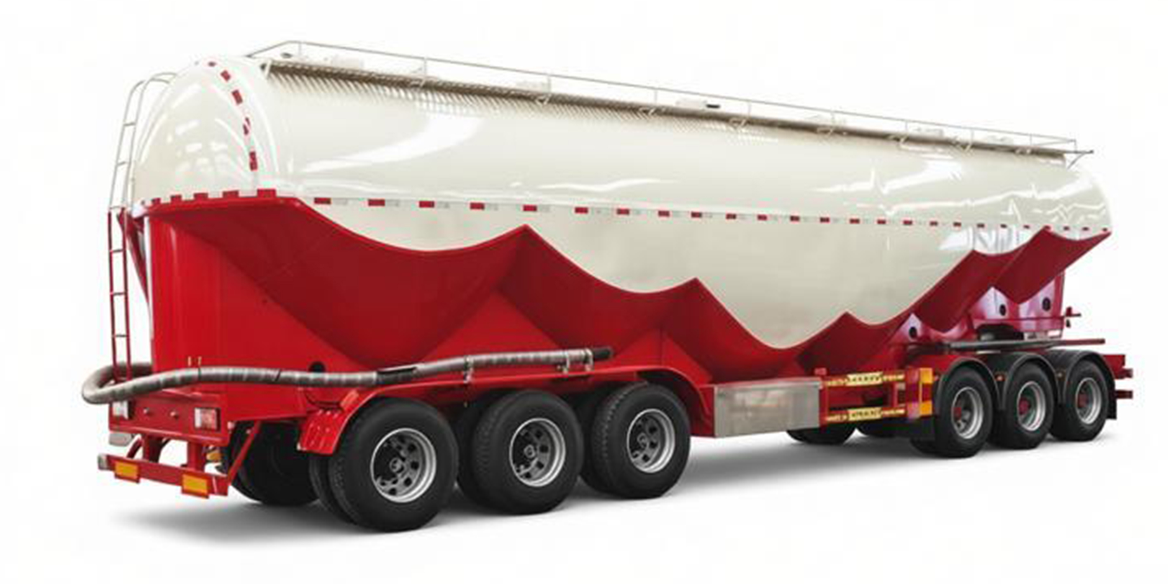 Wheat Flour Bulk Transport Tanker Semi Trailer