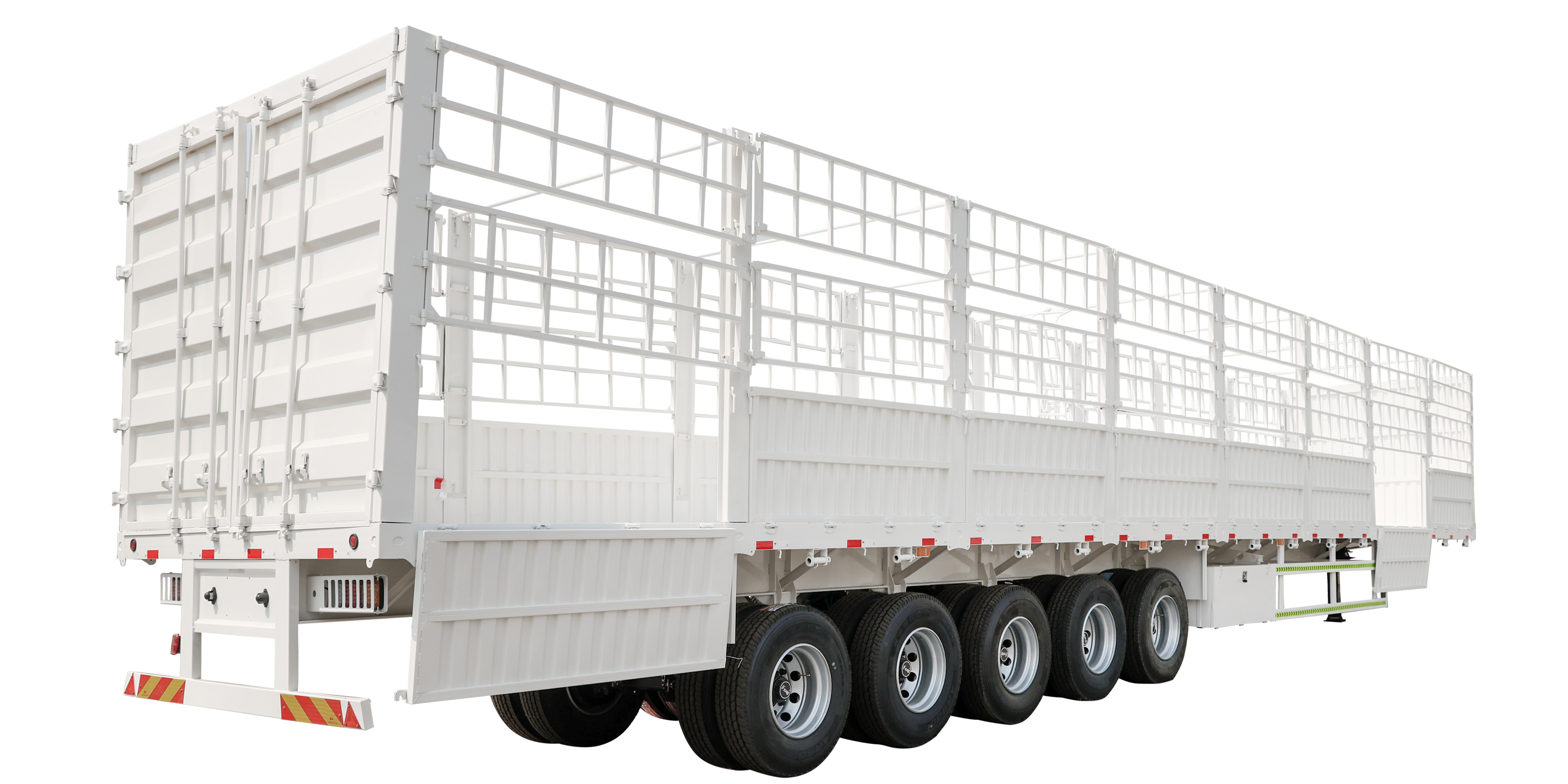 Five Axles Fence Semi Trailer