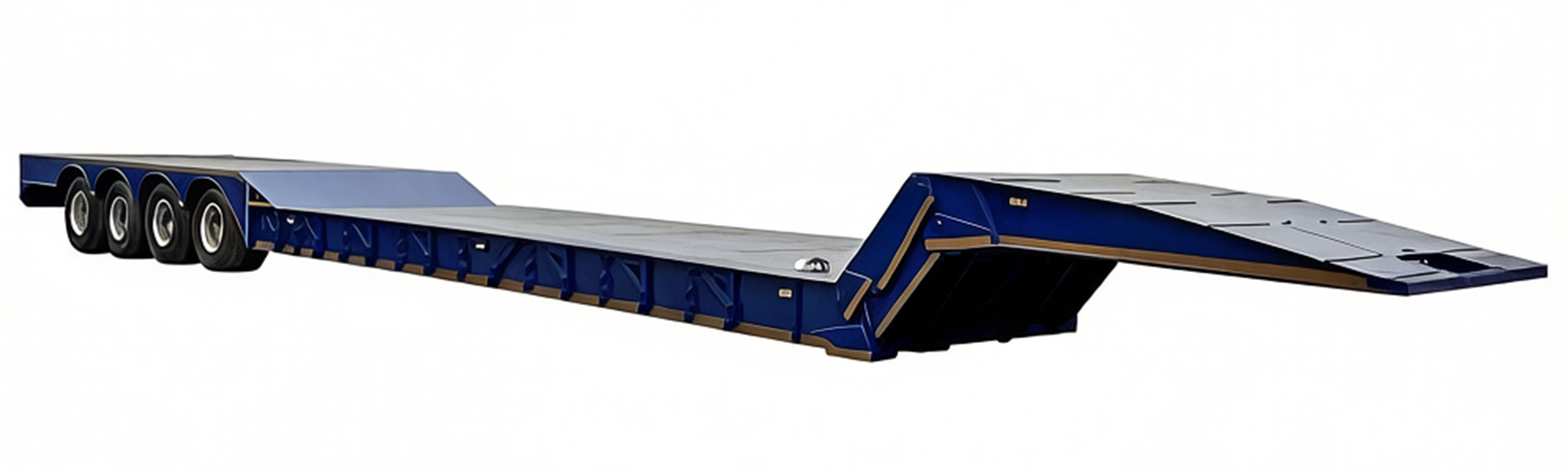 Folding Gooseneck Semi Trailer