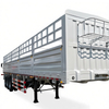 Heavy Duty 3 Axles 50 tons Transport Bulk Cargo Fence Semi Trailer