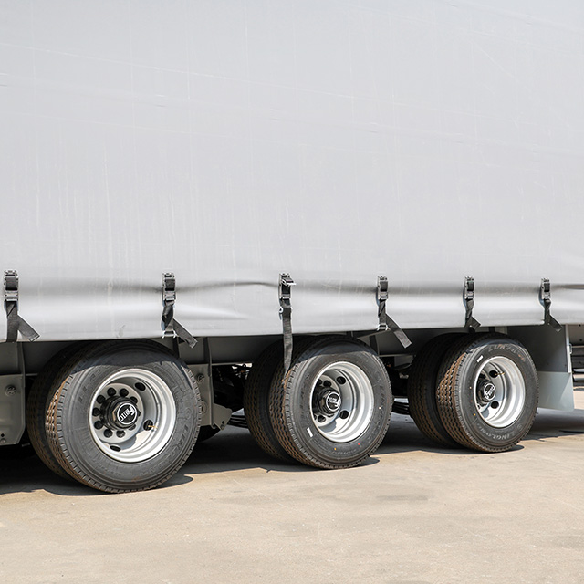 Curtain Side Semi Trailer