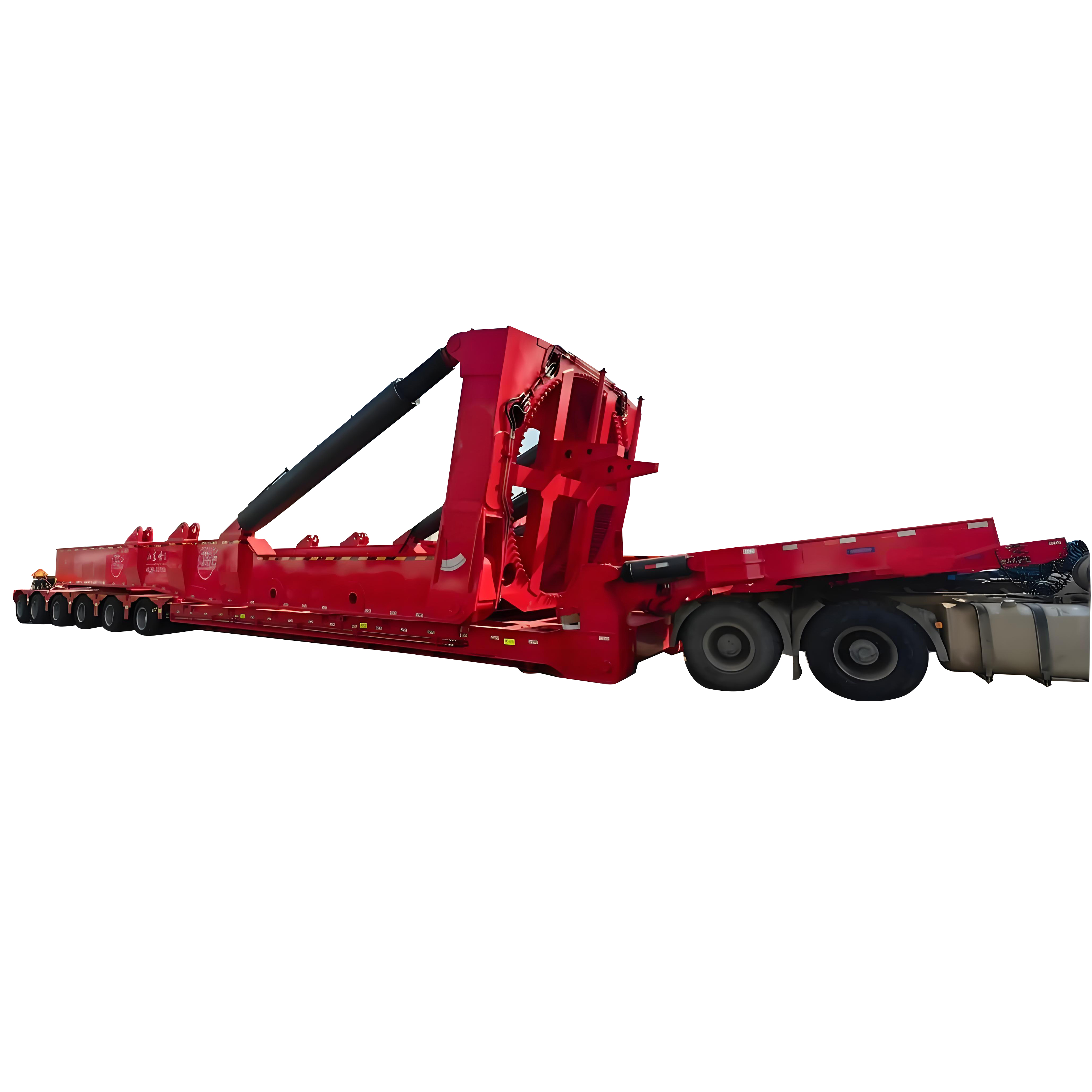 China Factory Heavy Duty Windmill Blade Transport Semi Trailer for Wind Power