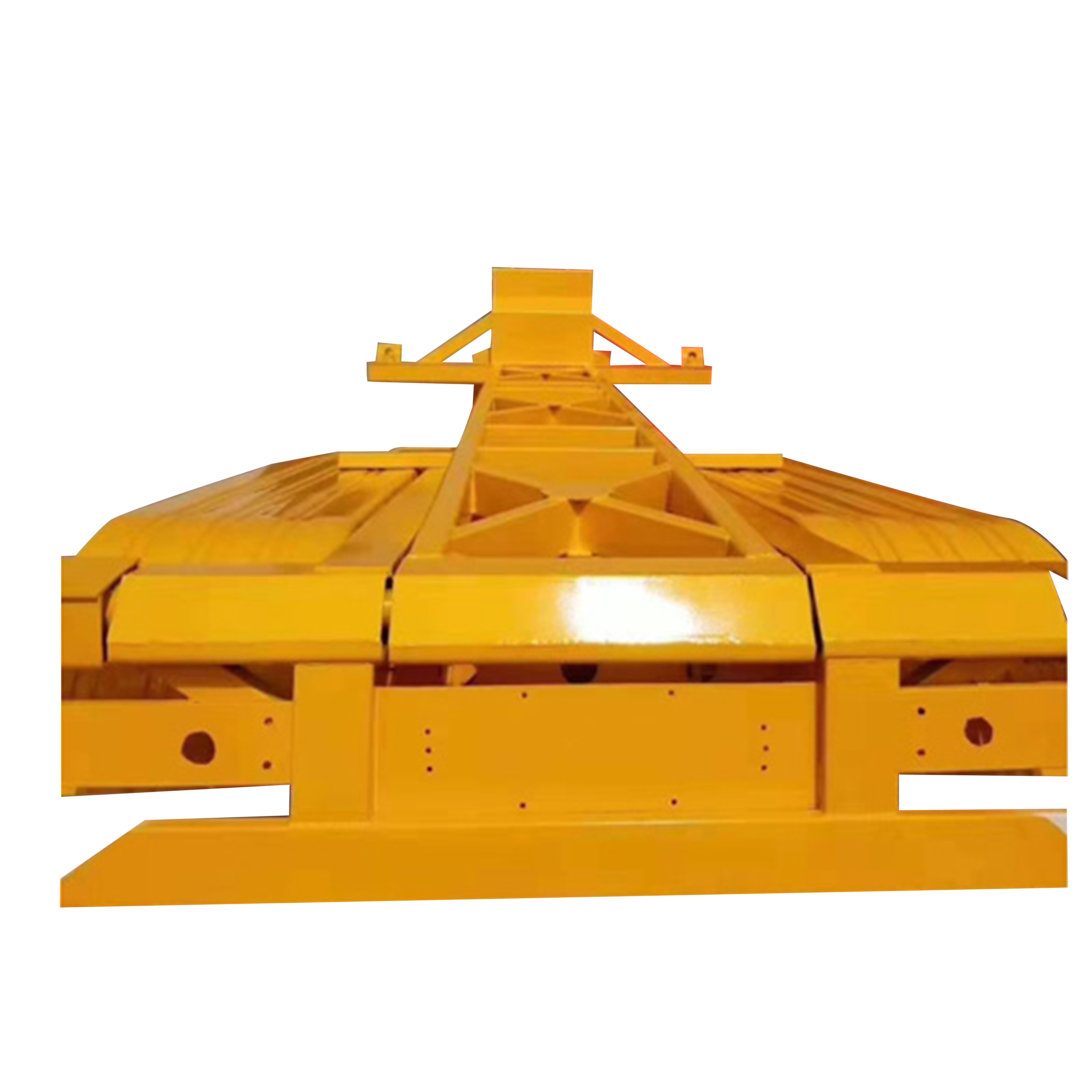Hydraulic Lift Skeletal Rear Dumpe Truck Semi Trailer