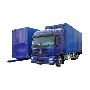 Two Section Curtain Side Semi Trailer
