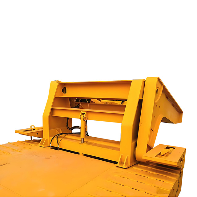 Removable Gooseneck Lowbed Semi Trailer