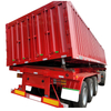 3 Axle Heavy Haul Dropside Skeleton Hydraulic Side Dump Semi Trailer
