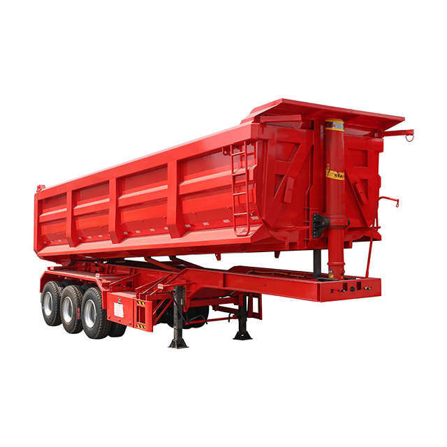 U Type Dump Semi Trailer