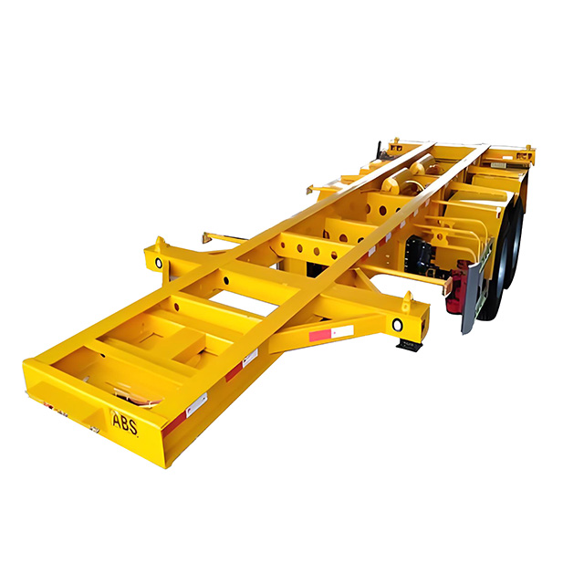 Container Skeletal Semi Trailer