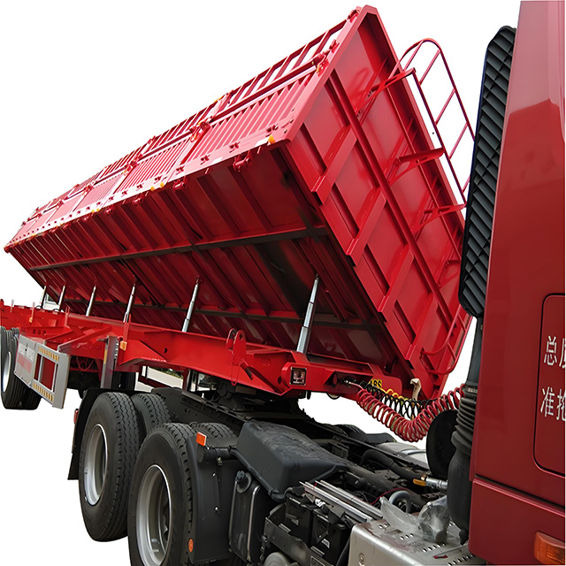Side Dump Semi Trailer