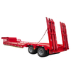 Large Capacity Low Bed Semi Trailer for Oversize and Overweight Cargo Transport