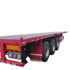 30-80 Tons 20FT 40FT 3 Axles Container Flatbed Semi Trailer