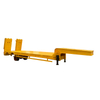 Large Capacity Low Bed Semi Trailer for Oversize and Overweight Cargo Transport