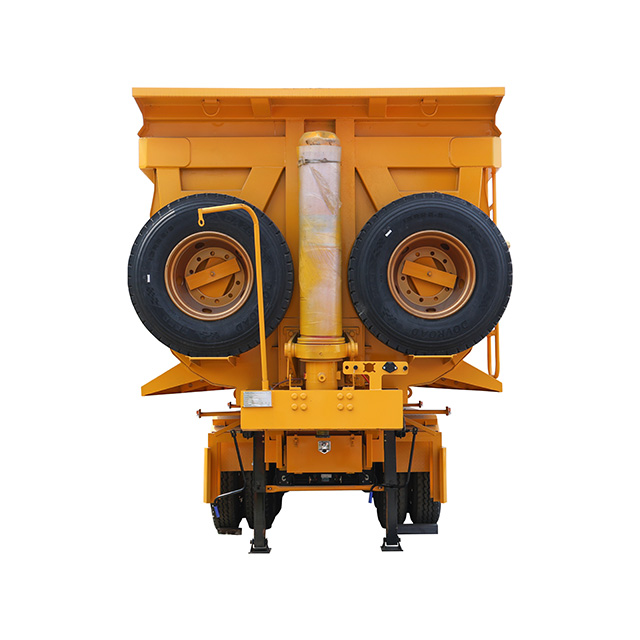 U Type Dump Semi Trailer