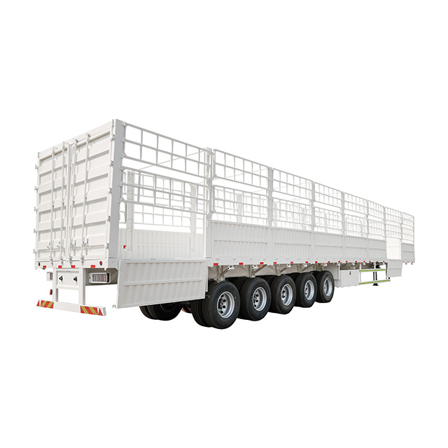 OEM High Wall Cargo Transport Fence Semi Trailer