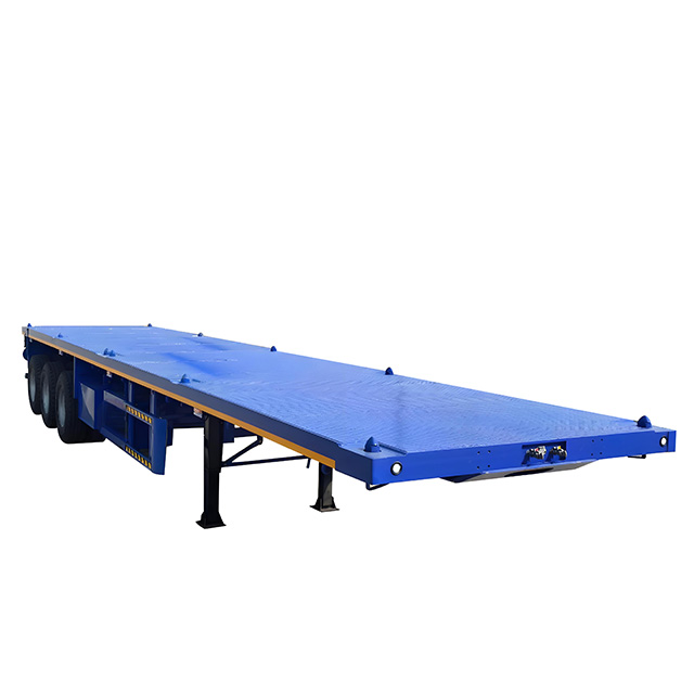 Heavy-Duty 40FT 45FT 4 Axles Multi-Axle Customizable Container Flatbed Semi Trailer