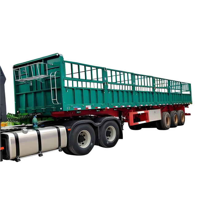Cargo Sidewall Foldable Fence Semi Trailer