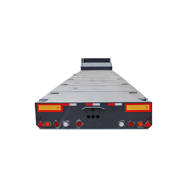 Multi-Axle Heavy Duty Low Bed Semi Trailer