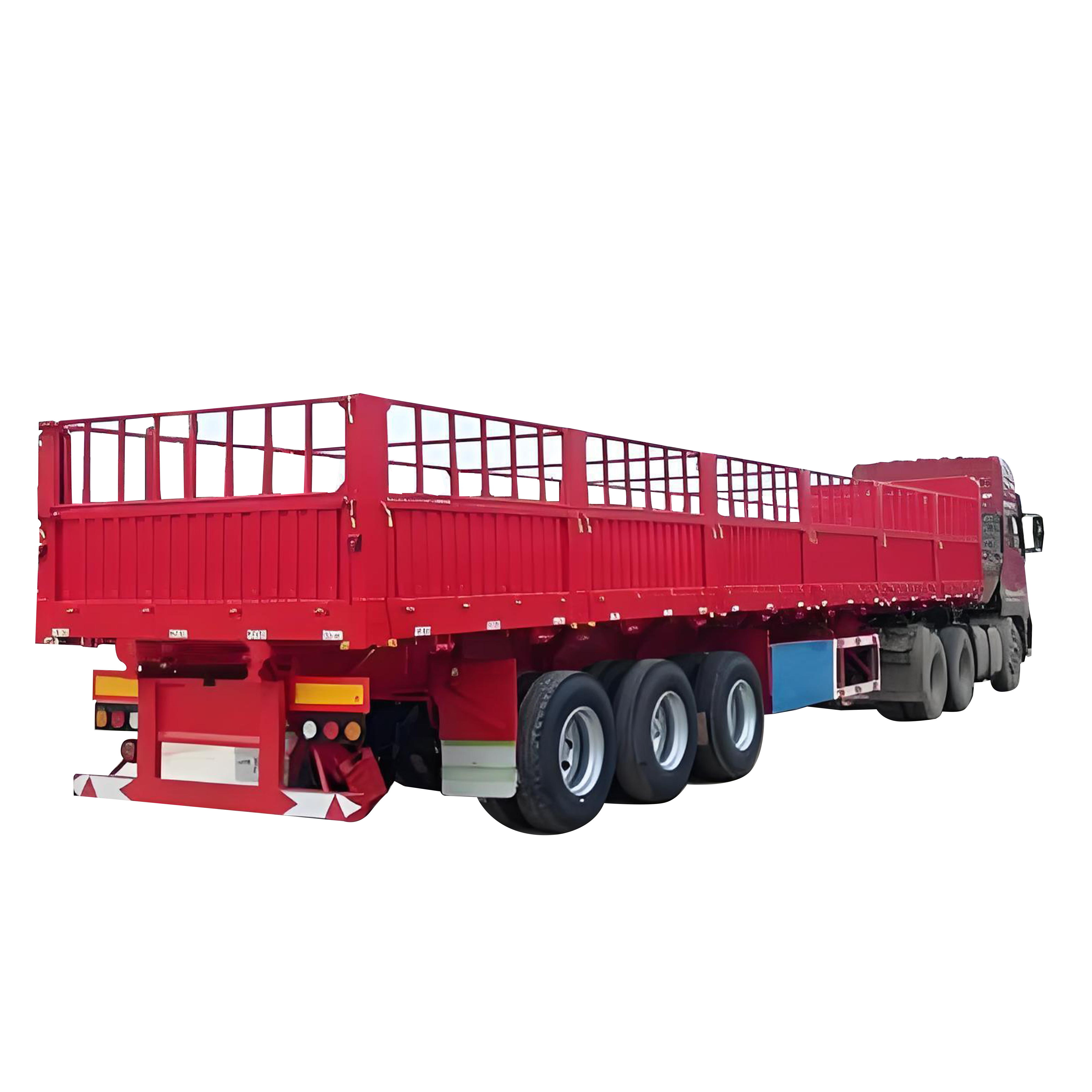 Cargo Sidewall Foldable Fence Semi Trailer