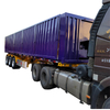 3 Axle Heavy Haul Dropside Skeleton Hydraulic Side Dump Semi Trailer