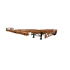 China Manufacturer 2-Axle Container Flatbed Semi Trailer