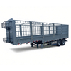 Customized 2 Axles Steel Fence Semi Trailer for Livestock Transport